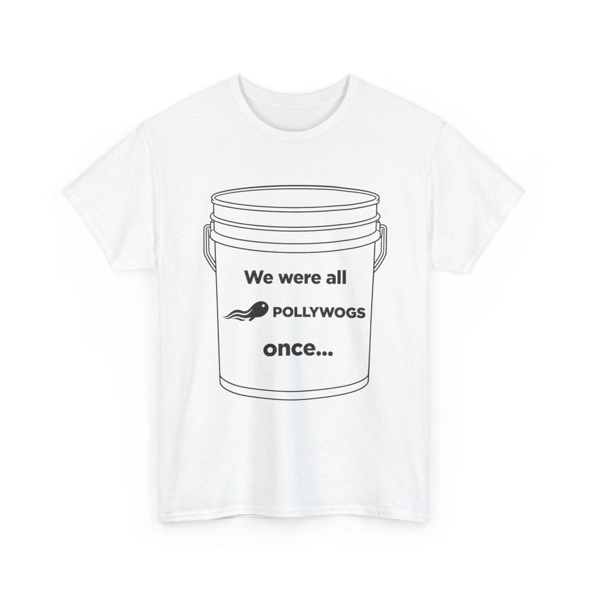 White tee front